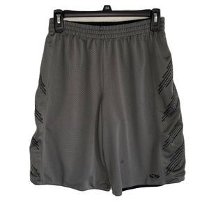 5/$30 Champion Boys Shorts Reversible Gray/Black S